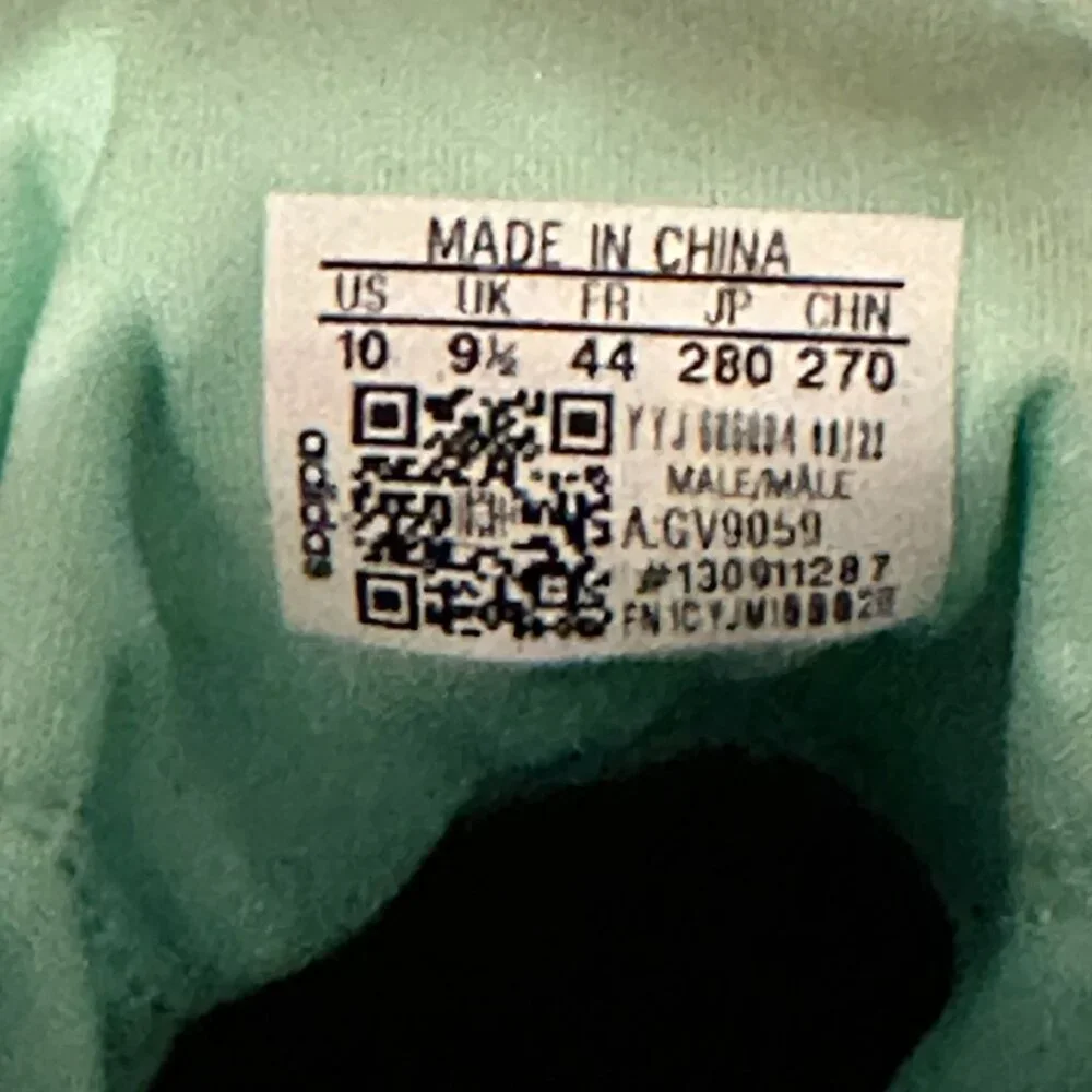 Adidas Adizero Adios 7 M Running Shoes Mint Sneaker Style GV9059 Men Size 10 US - Picture 9 of 16